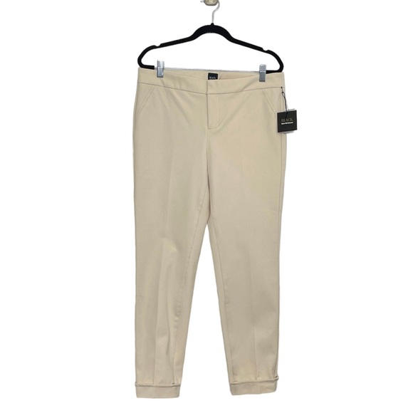Saks Fifth Avenue Black Label Pants Bone Beige Size 8 - Picture 1 of 5